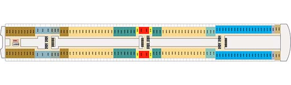 Coral Princess Deckplan 9