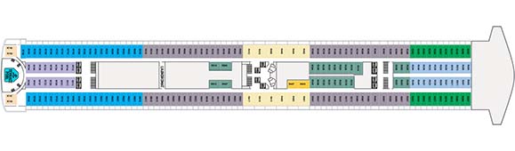 Crown Princess Deckplan 14