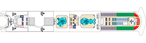 Crown Princess Deckplan 15