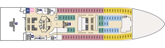 Crown Princess Deckplan 5