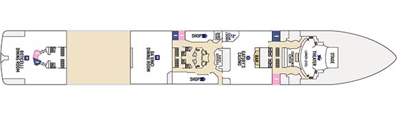 Crown Princess Deckplan 6