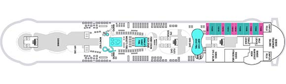 Disney Dream Deckplan 11