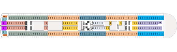 Emerald Princess Deckplan 10