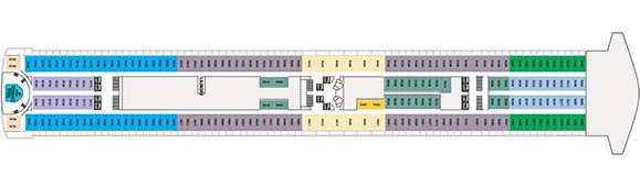 Emerald Princess Deckplan 14