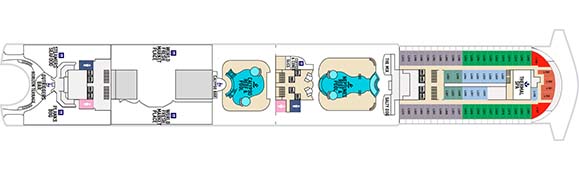 Emerald Princess Deckplan 15