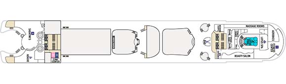 Emerald Princess Deckplan 16