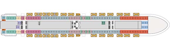 Emerald Princess Deckplan 8