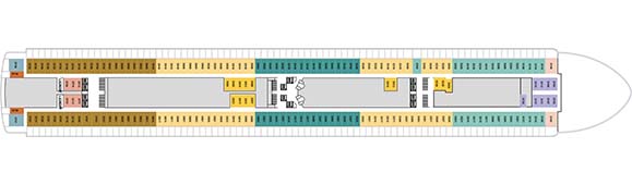 Emerald Princess Deckplan 9