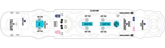 Enchantment of the Seas Deckplan 9