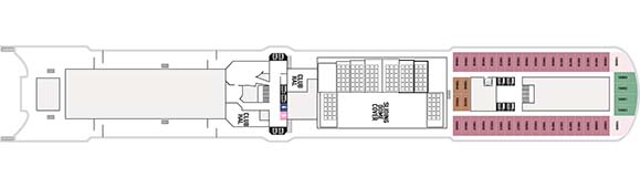 MS Eurodam Deckplan 10