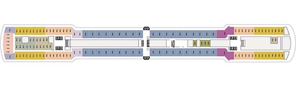 MS Eurodam Deckplan 7