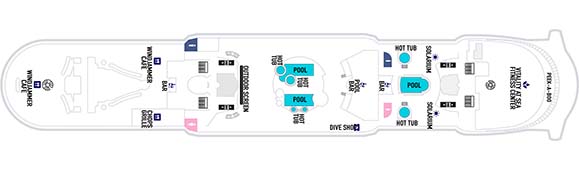 Explorer of the Seas Deckplan 11