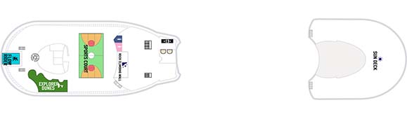 Explorer of the Seas Deckplan 13
