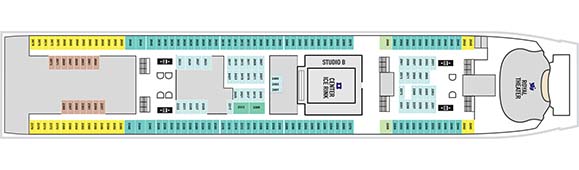 Freedom of the Seas Deckplan 2