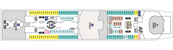 Freedom of the Seas Deckplan 3