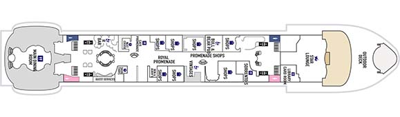 Freedom of the Seas Deckplan 5