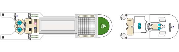 Grand Princess Deckplan 16