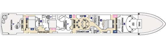 Grand Princess Deckplan 7