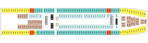 Grandeur of the Seas Deckplan 2