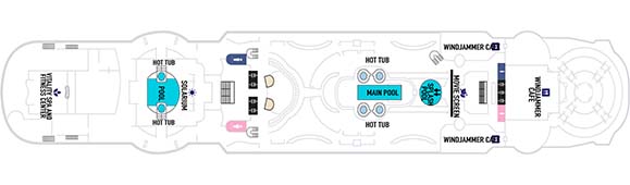 Grandeur of the Seas Deckplan 9