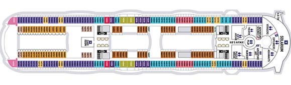 Harmony of the Seas Deckplan 14