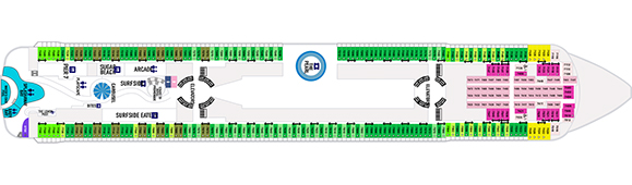 Hero of the Seas Deck 7 Plan