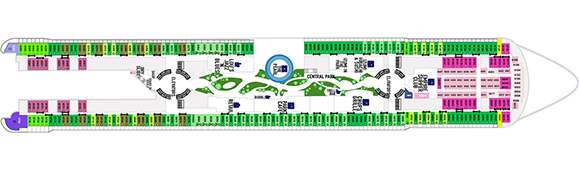 Hero of the Seas Deck 8 Plan