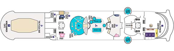 Independence of the Seas Deckplan 11