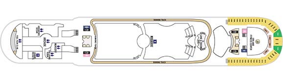 Independence of the Seas Deckplan 12