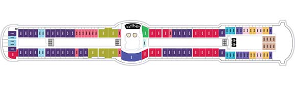 Jewel of the Seas Deckplan 10