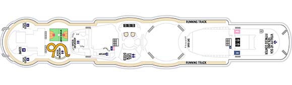 Jewel of the Seas Deckplan 12