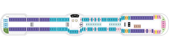 Jewel of the Seas Deckplan 7