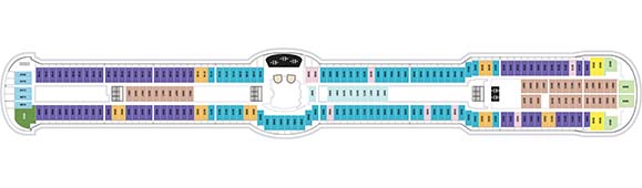 Jewel of the Seas Deckplan 8