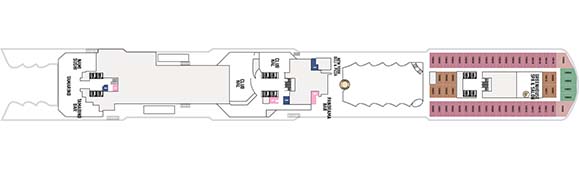 MS Koningsdam Deckplan 10