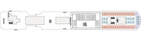 MS Koningsdam Deckplan 11