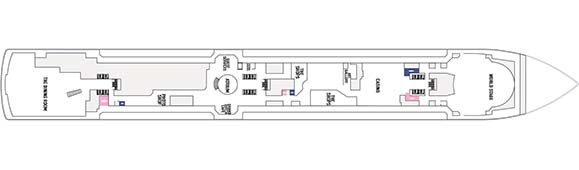 MS Koningsdam Deckplan 3