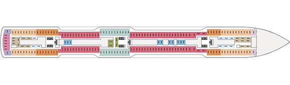 MS Koningsdam Deckplan 5