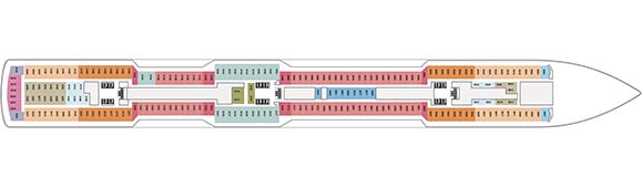 MS Koningsdam Deckplan 6