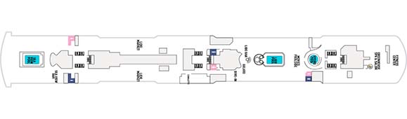 MS Koningsdam Deckplan 9