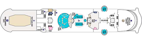 Liberty of the Seas Deckplan 11