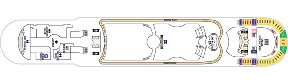 Liberty of the Seas Deckplan 12