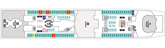 Liberty of the Seas Deckplan 3