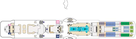 Majestic Princess Deckplan 16