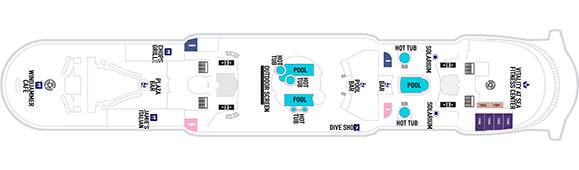 Mariner of the Seas Deckplan 11