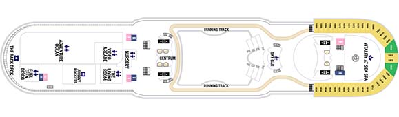 Mariner of the Seas Deckplan 12