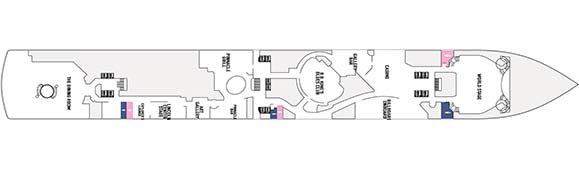 MS Nieuw Amsterdam Deckplan 2