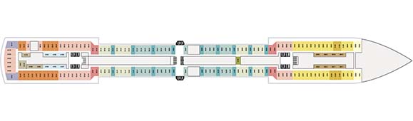 MS Nieuw Amsterdam Deckplan 4