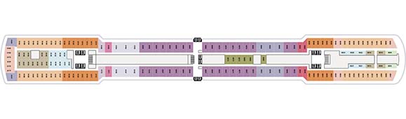 MS Nieuw Amsterdam Deckplan 6