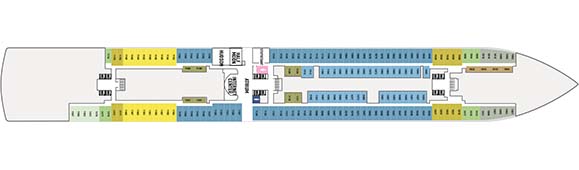 MS Nieuw Statendam Deckplan 1