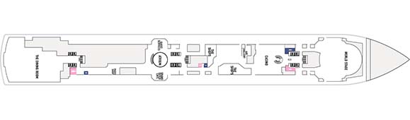 MS Nieuw Statendam Deckplan 3